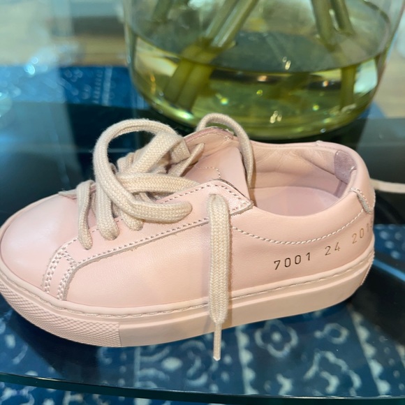Common Project size 24 toddler sneakers (blush) - Picture 5 of 5